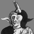fou d'un rébus de Picardie. XVIe siècle Bibl. nat. Paris